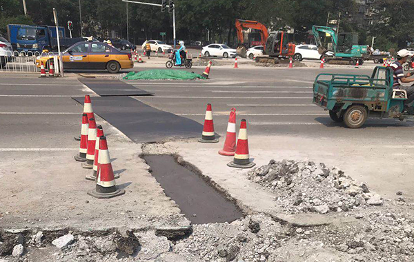 龍澤路與北新道等7個交叉口改造工程