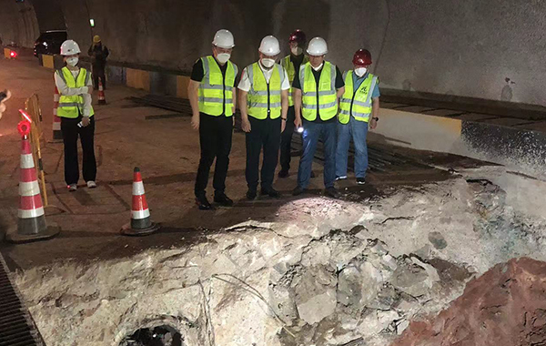 承赤高速公路南溝隧道加固工程施工監(jiān)理